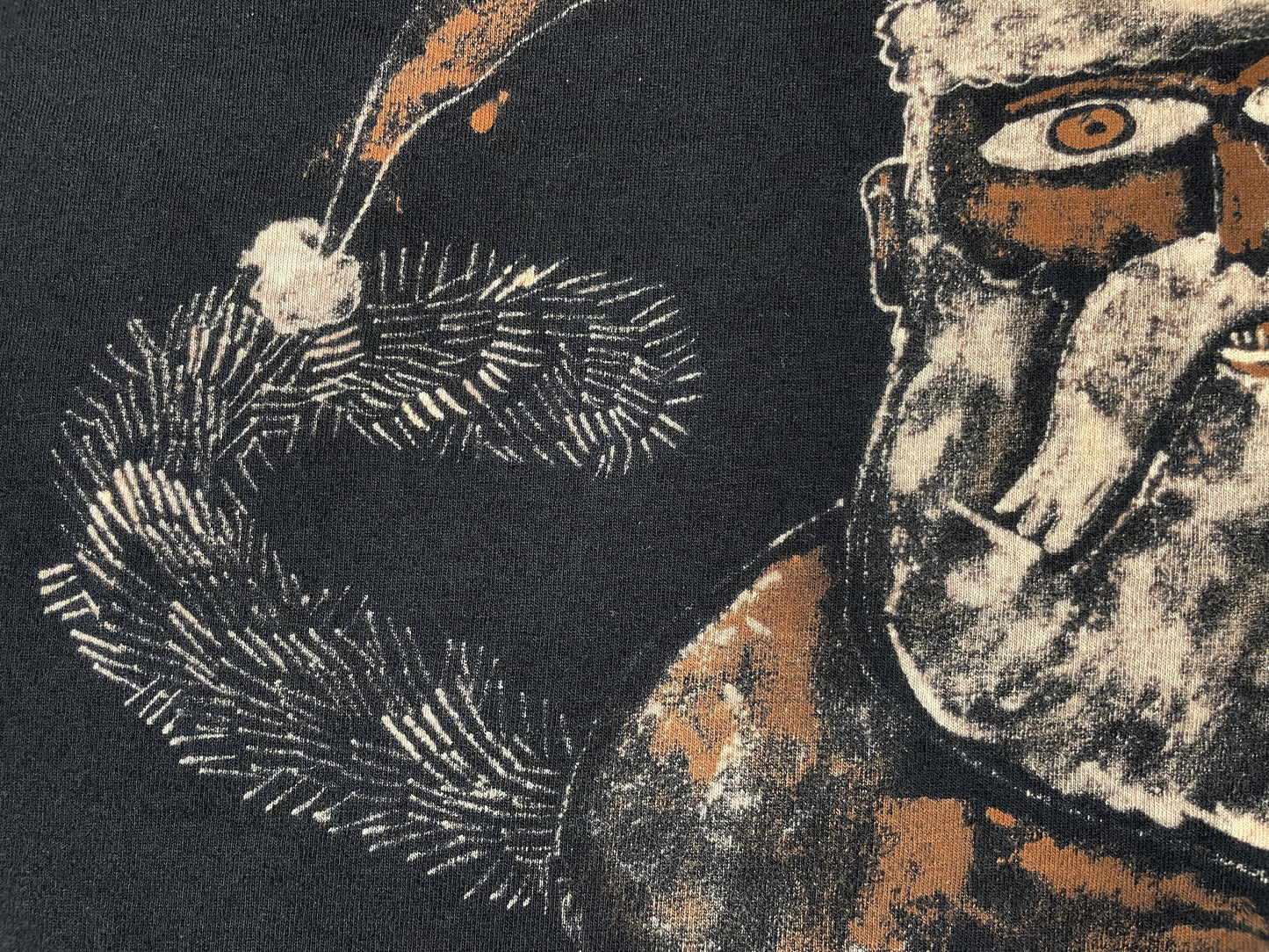 Squanta 2.0 - 2XL Bleach-Painted T-Shirt