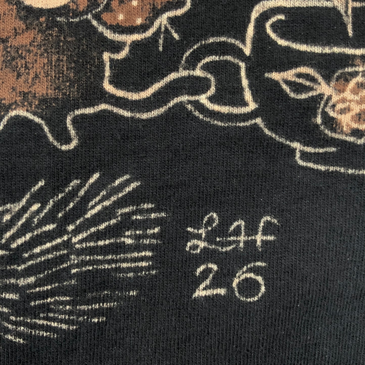 Acorn Mylk - Large Bleach-Painted T-Shirt