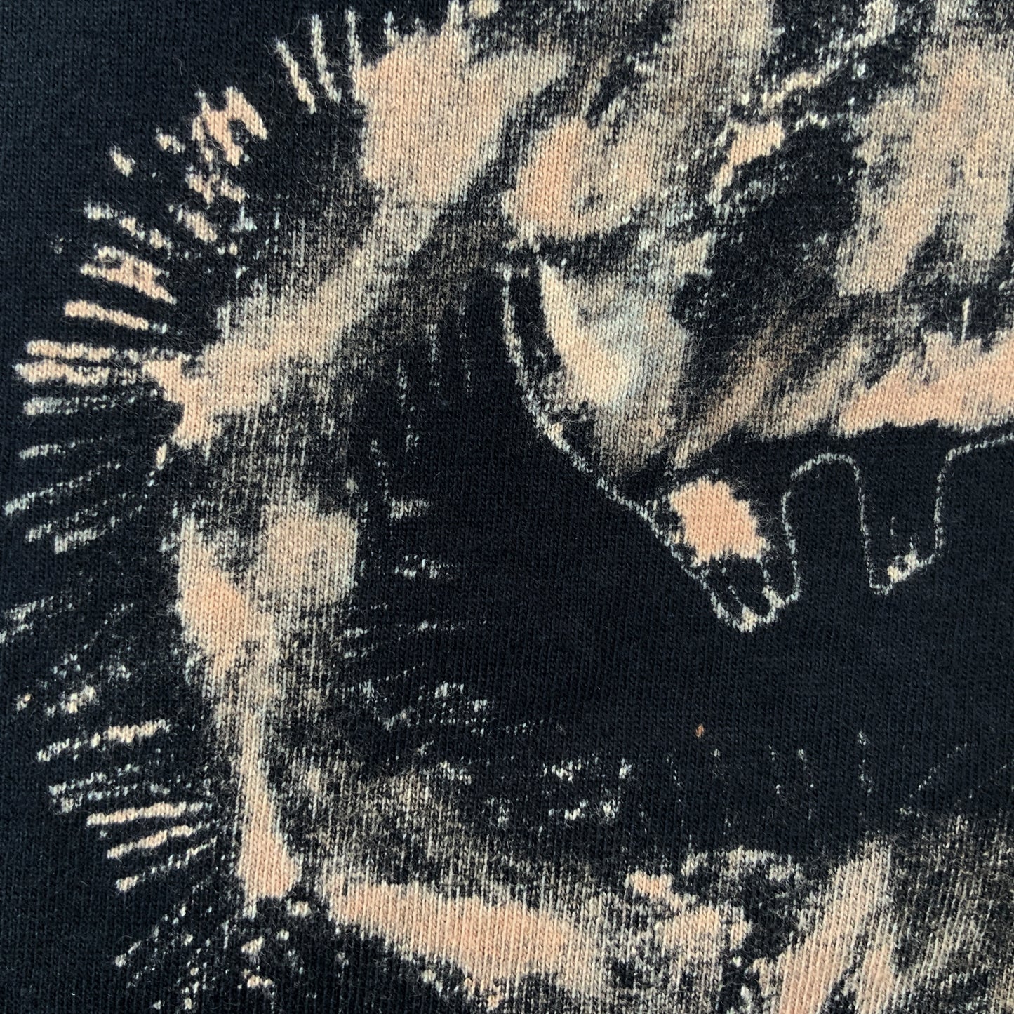 Albino Squirrel - Small Bleach-Painted T-Shirt