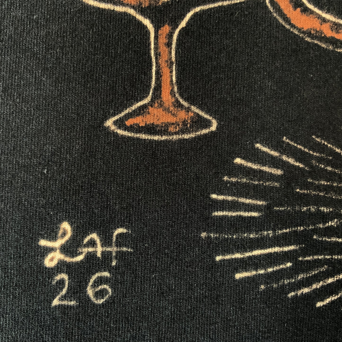 Daiquiri Squirrel - 3XL Bleach-Painted T-Shirt