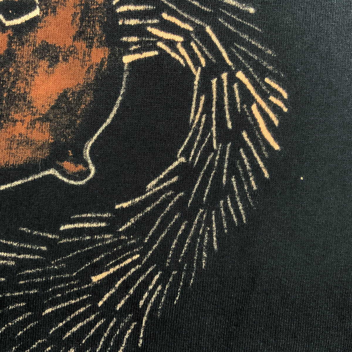 Heart Glasses Squirrel - Large Bleach-Painted T-Shirt
