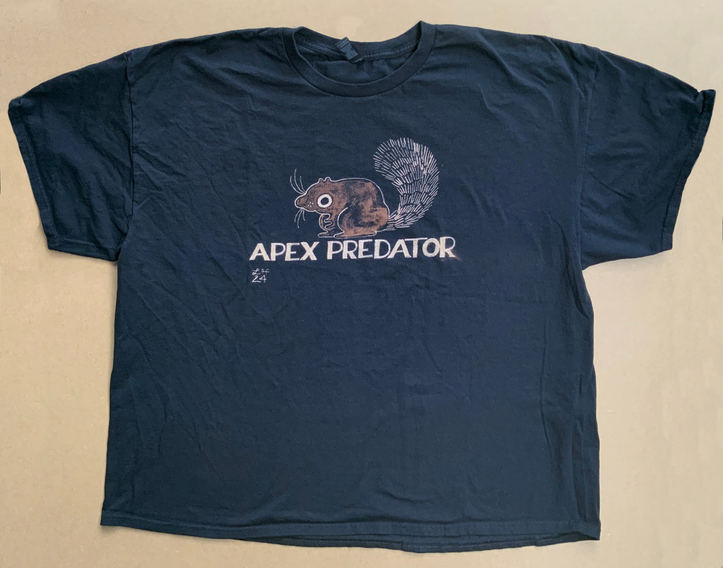 Apex Predator - 3XL Bleach Painted T-Shirt