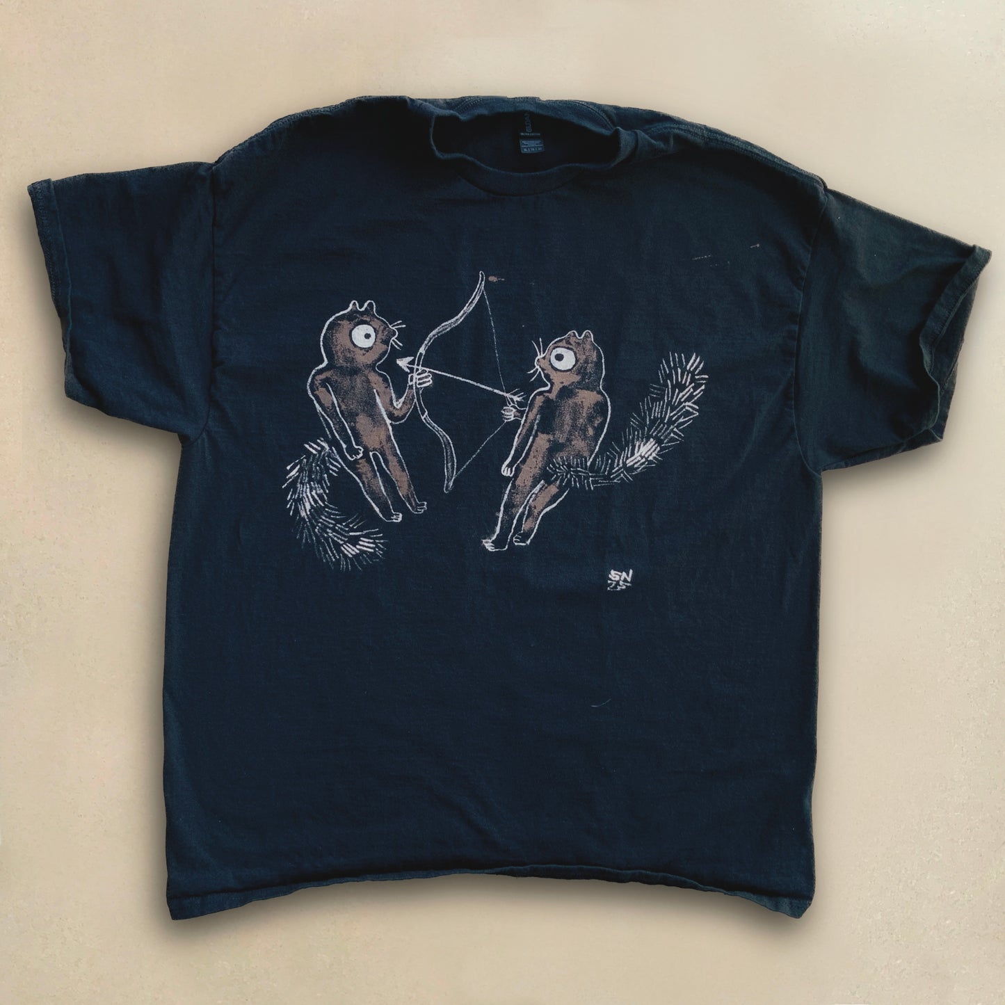 Nest Energy - XL Bleach Painted T-Shirt