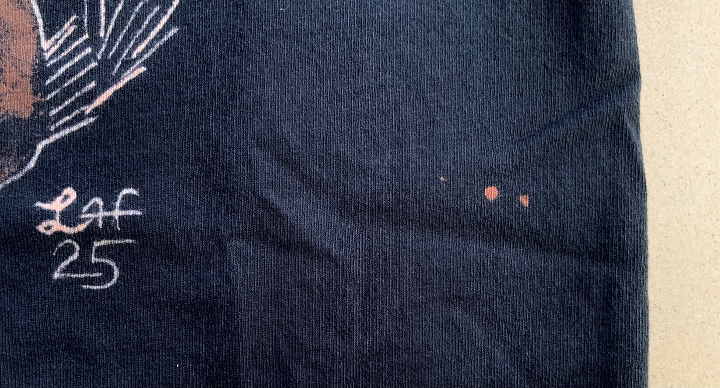 He Has Mange - Small Bleach-Painted T-Shirt