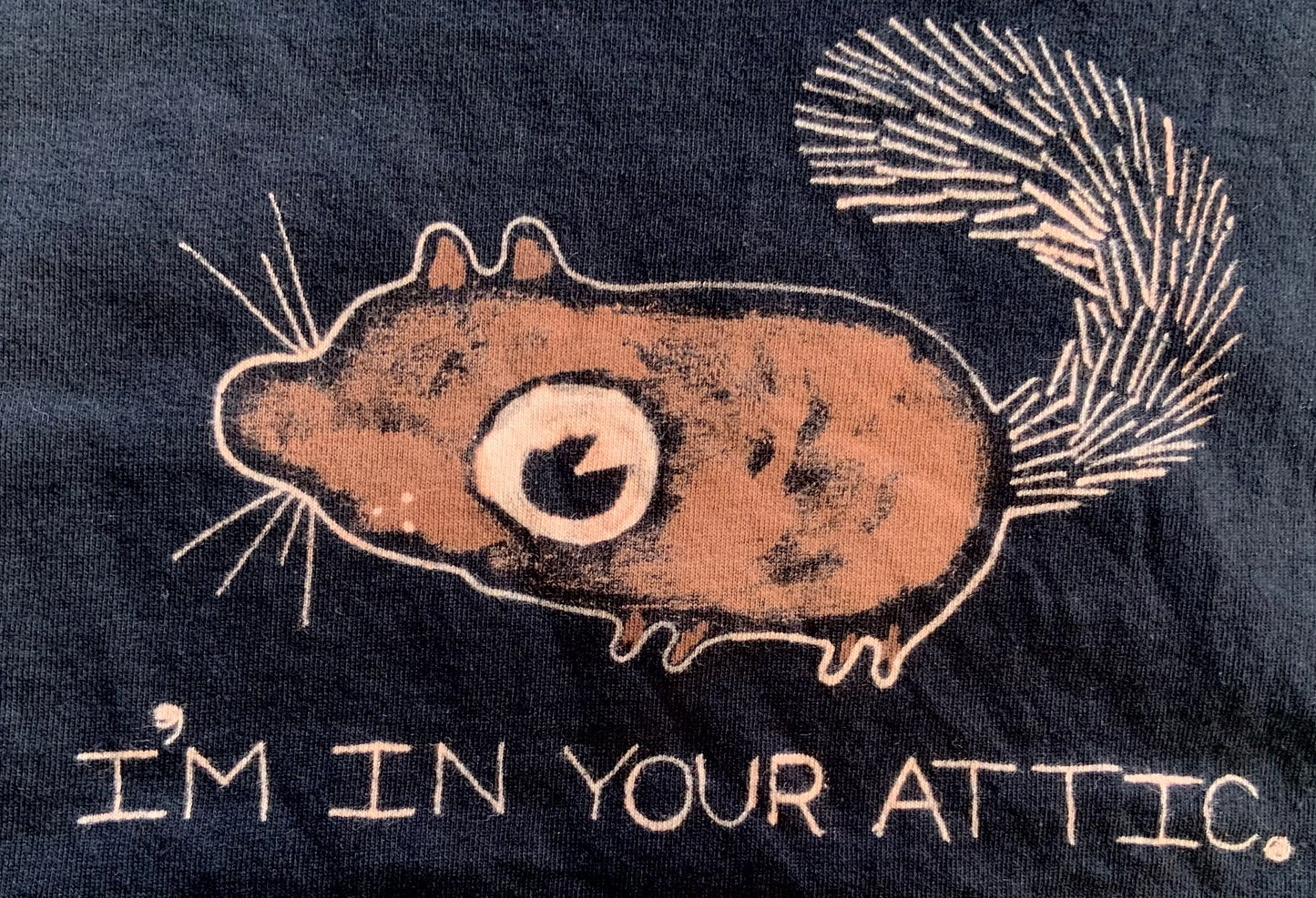 I’m In Your Attic - Small Bleach-Painted T-Shirt