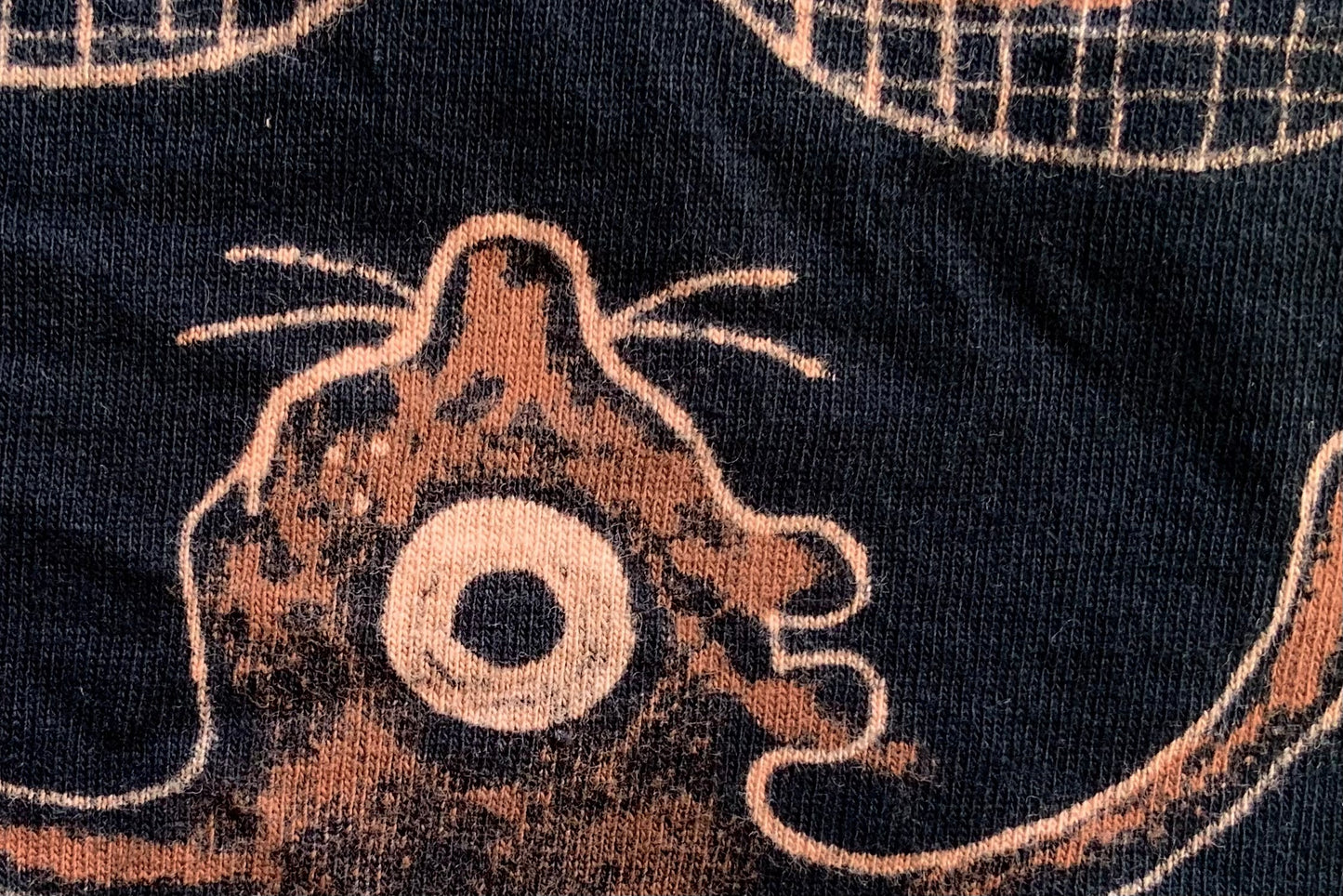 The Peanut - Small Bleach-Painted T-Shirt