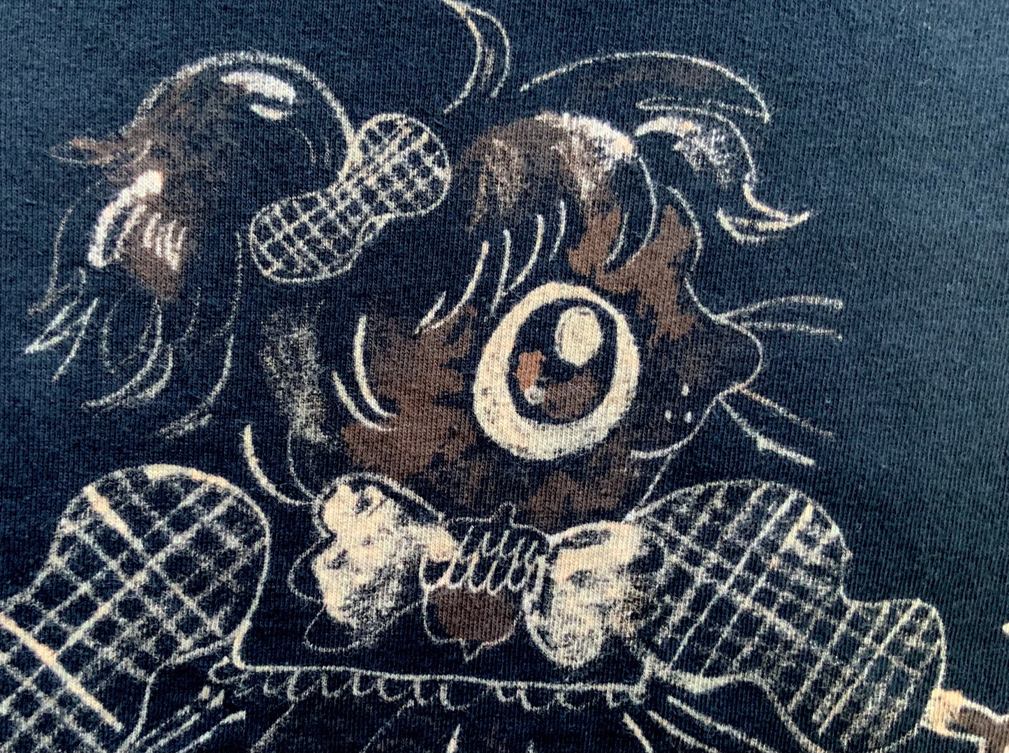 Magical Squirrel - Small Bleach-Painted T-Shirt