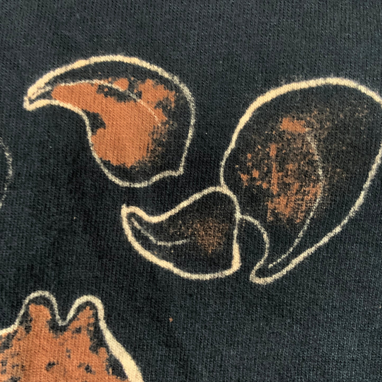 Romantic Rose Squirrel - 3XL Bleach-Painted T-Shirt