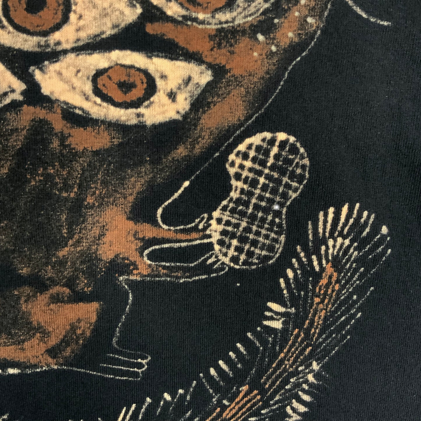 Mutated Squirrel - XL Bleach-Painted T-Shirt