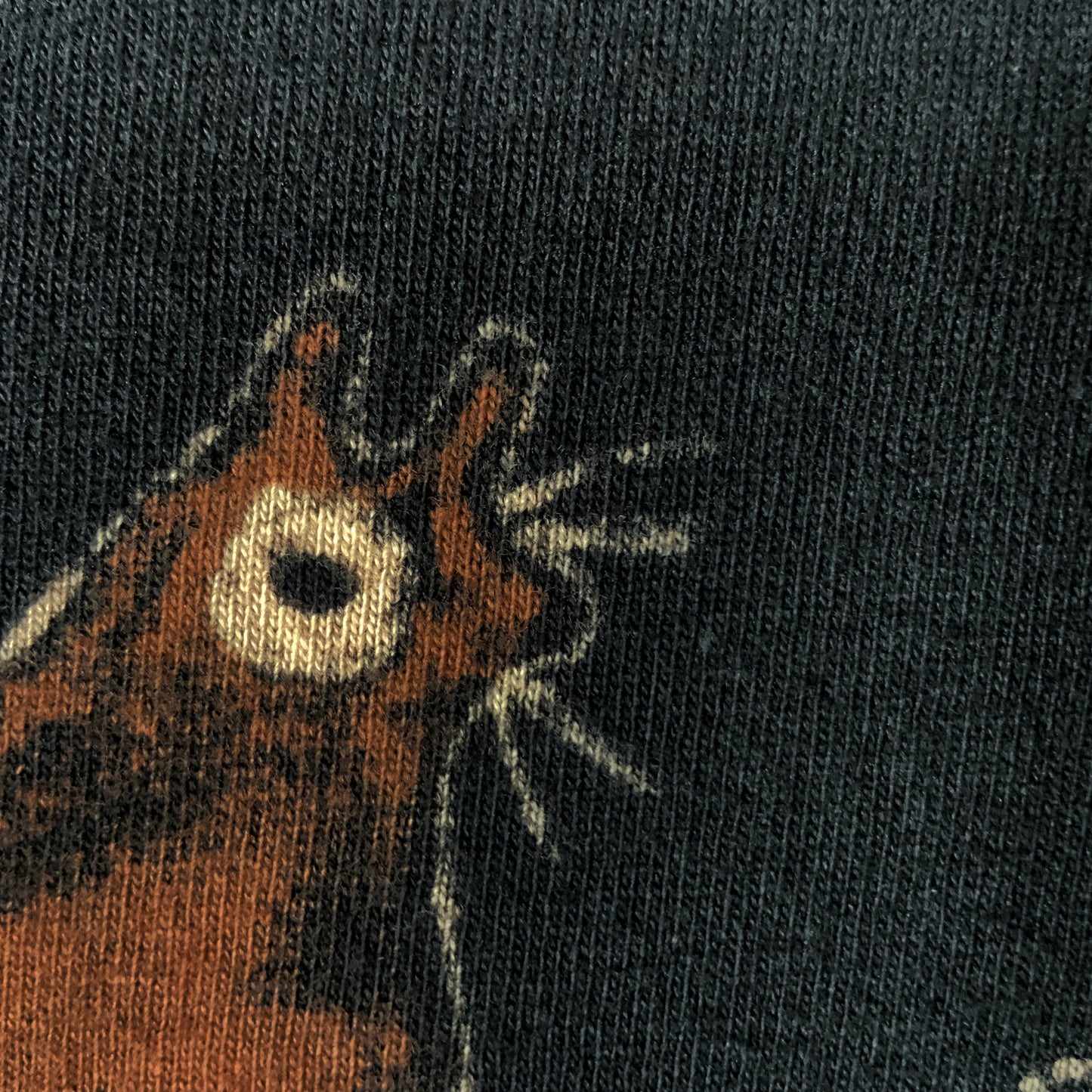 Tail Loop - 3XL Bleach-Painted T-Shirt