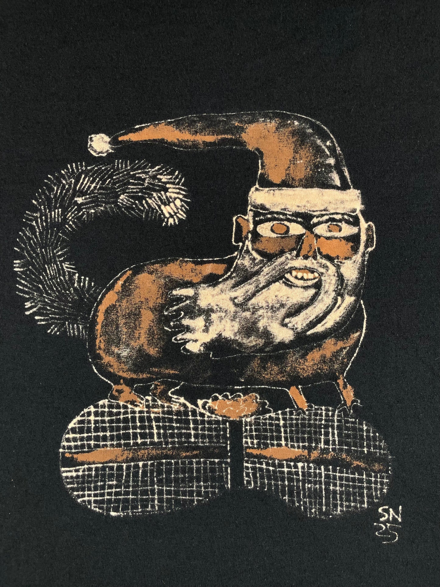 Squanta 2.0 - 3XL Bleach-Painted T-shirt