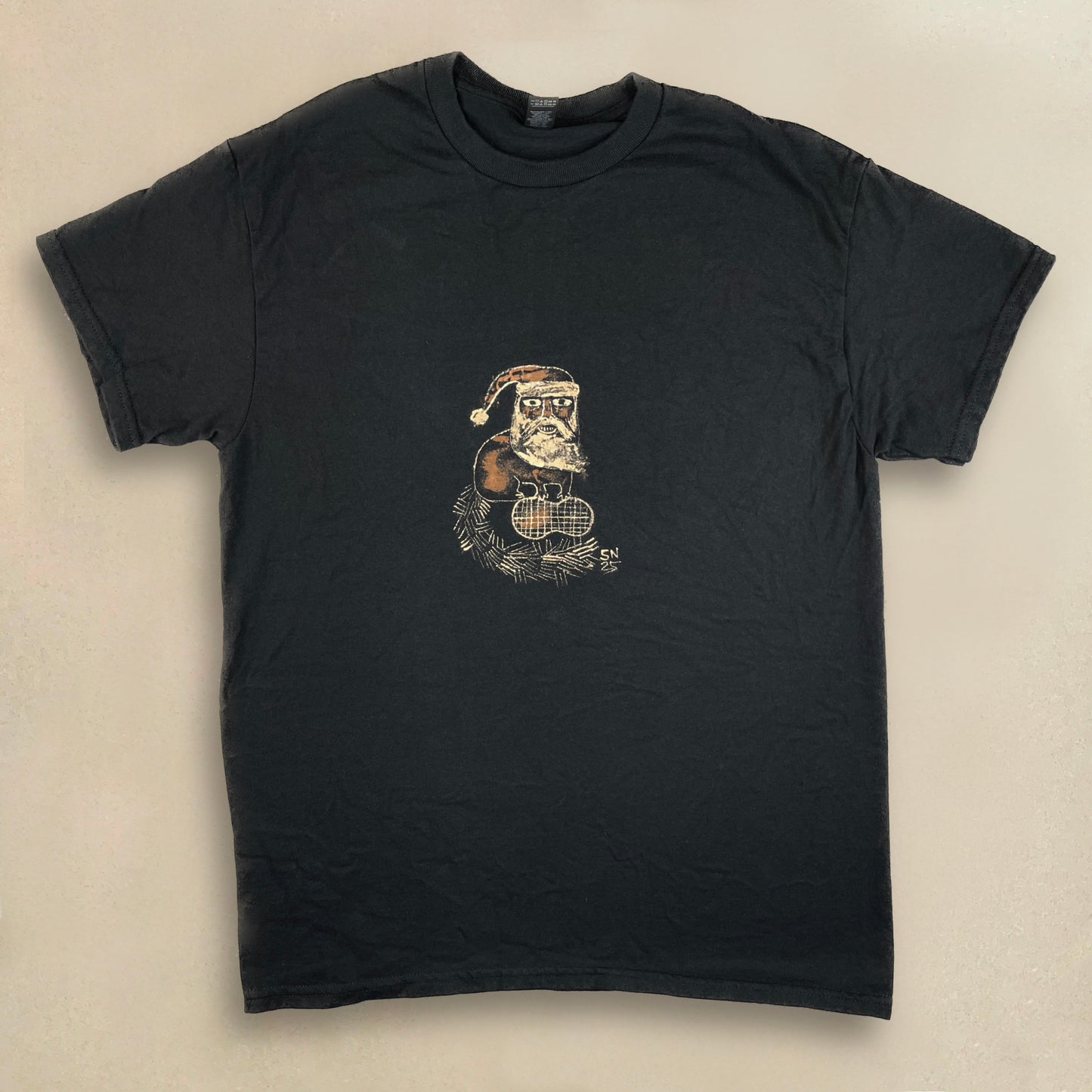 Tiny Squanta - Medium Bleach-Painted T-Shirt (SEE DESCRIPTION)