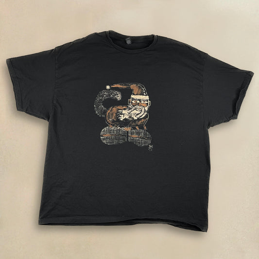 Squanta 2.0 - 3XL Bleach-Painted T-shirt