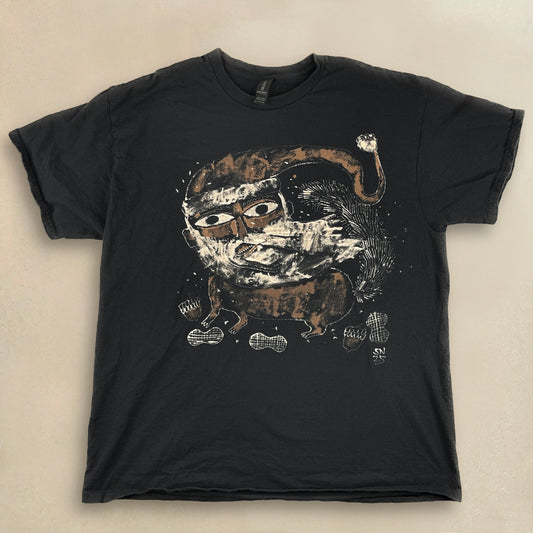 Squanta 2.0 - XL Bleach-Painted T-Shirt