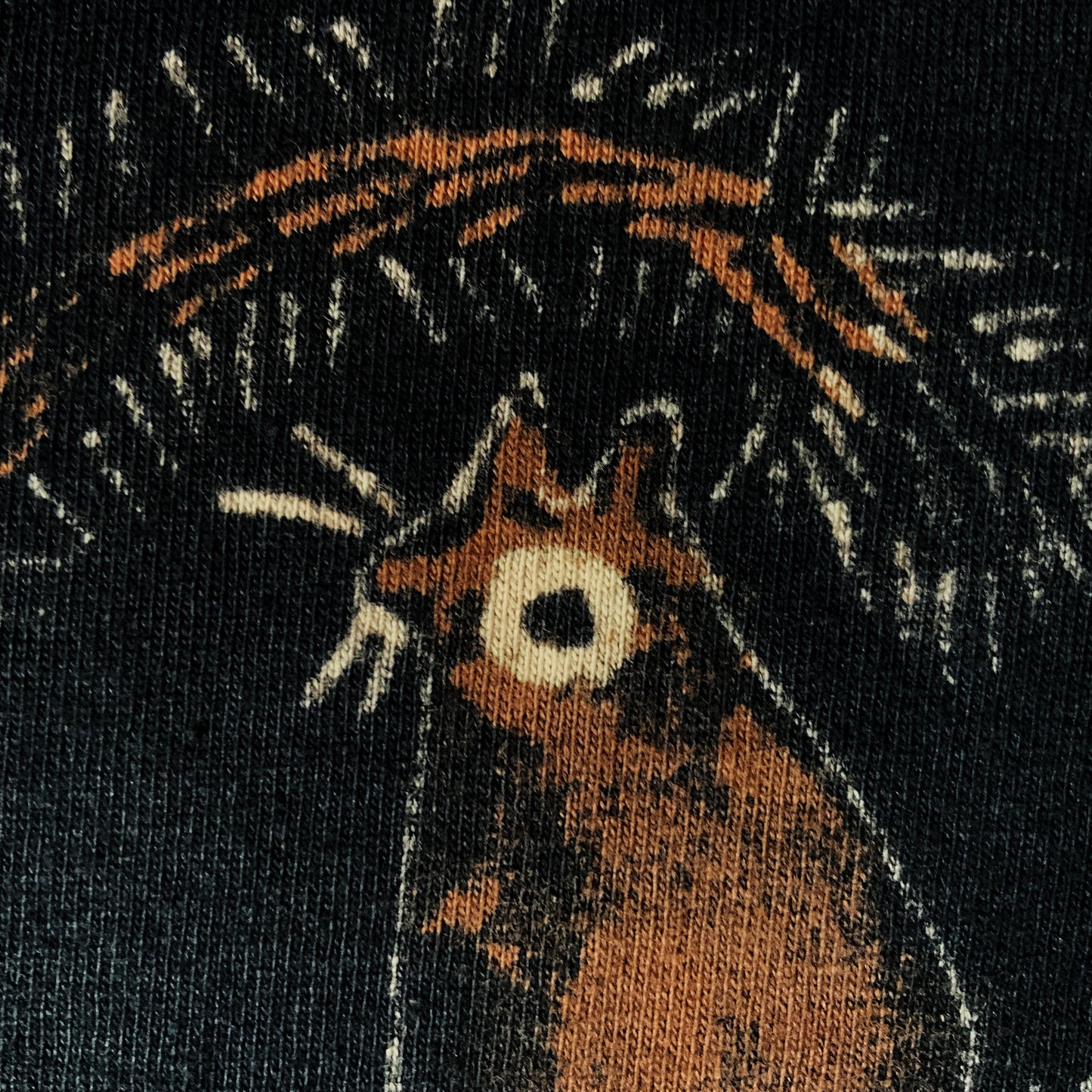 Tail Loop - 3XL Bleach-Painted T-Shirt