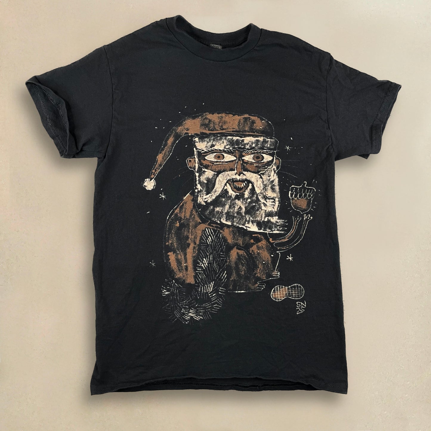 Squanta 2.0 - Small Bleach-Painted T-Shirt