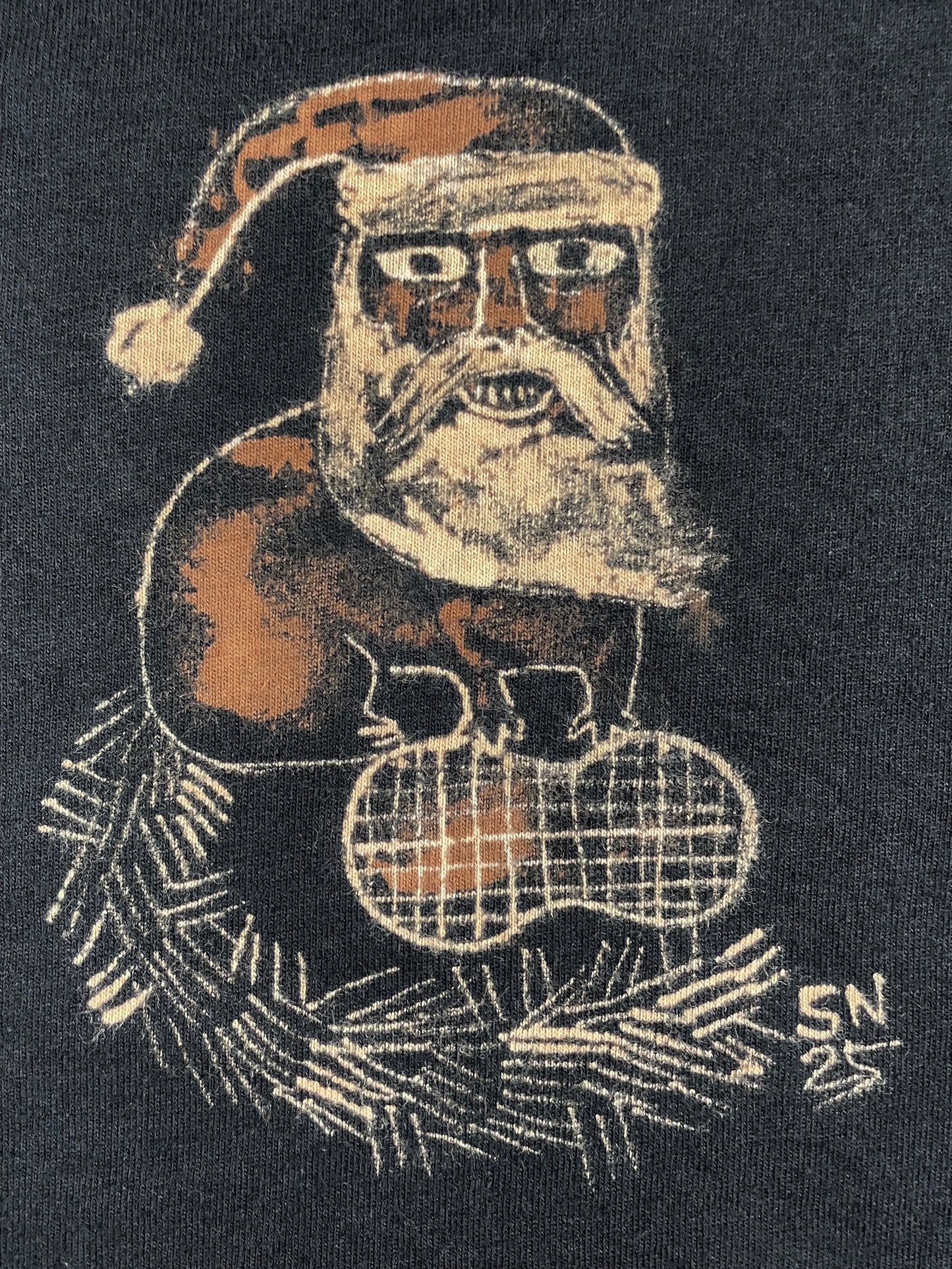 Tiny Squanta - Medium Bleach-Painted T-Shirt (SEE DESCRIPTION)