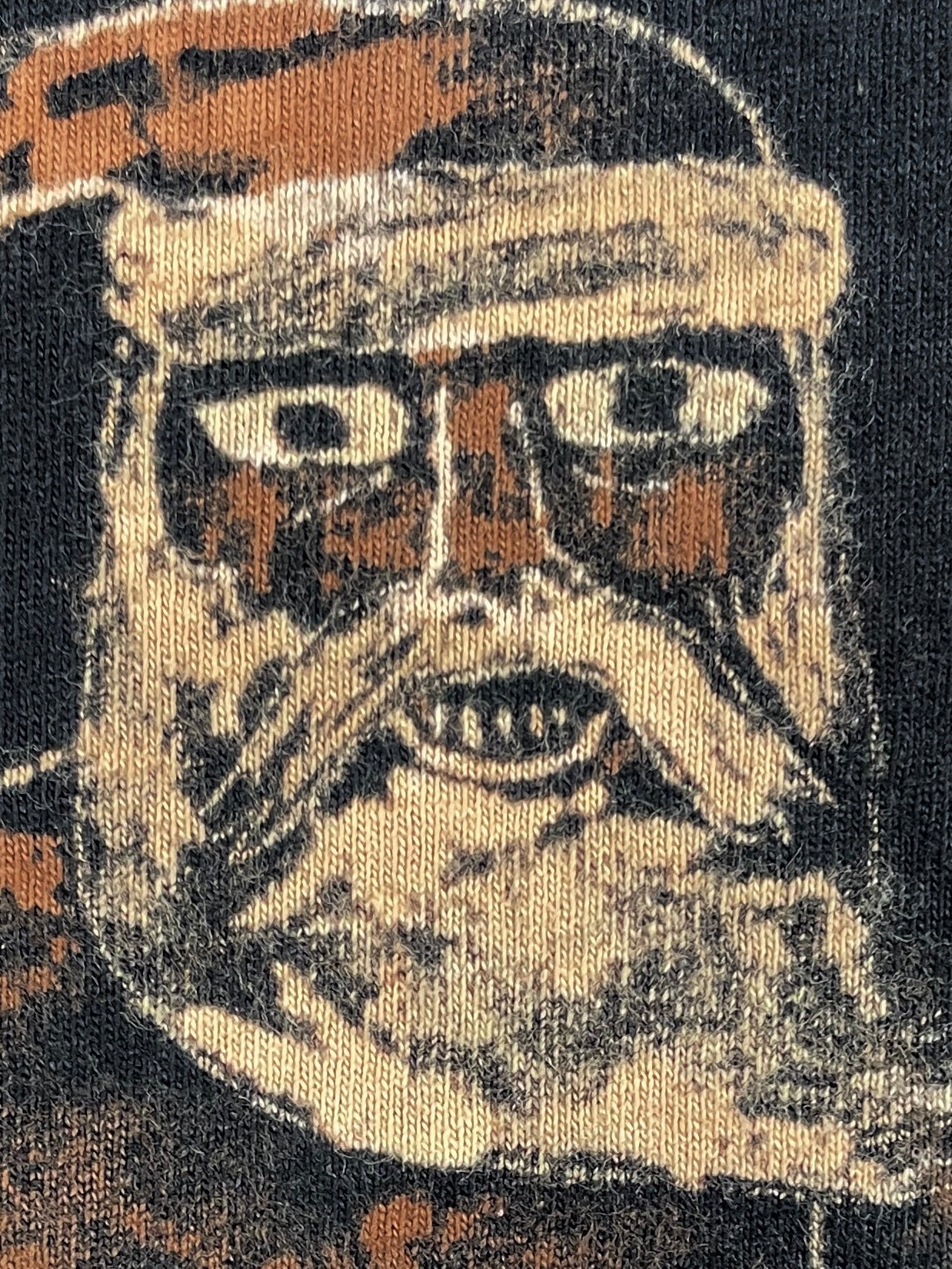 Tiny Squanta - Medium Bleach-Painted T-Shirt (SEE DESCRIPTION)