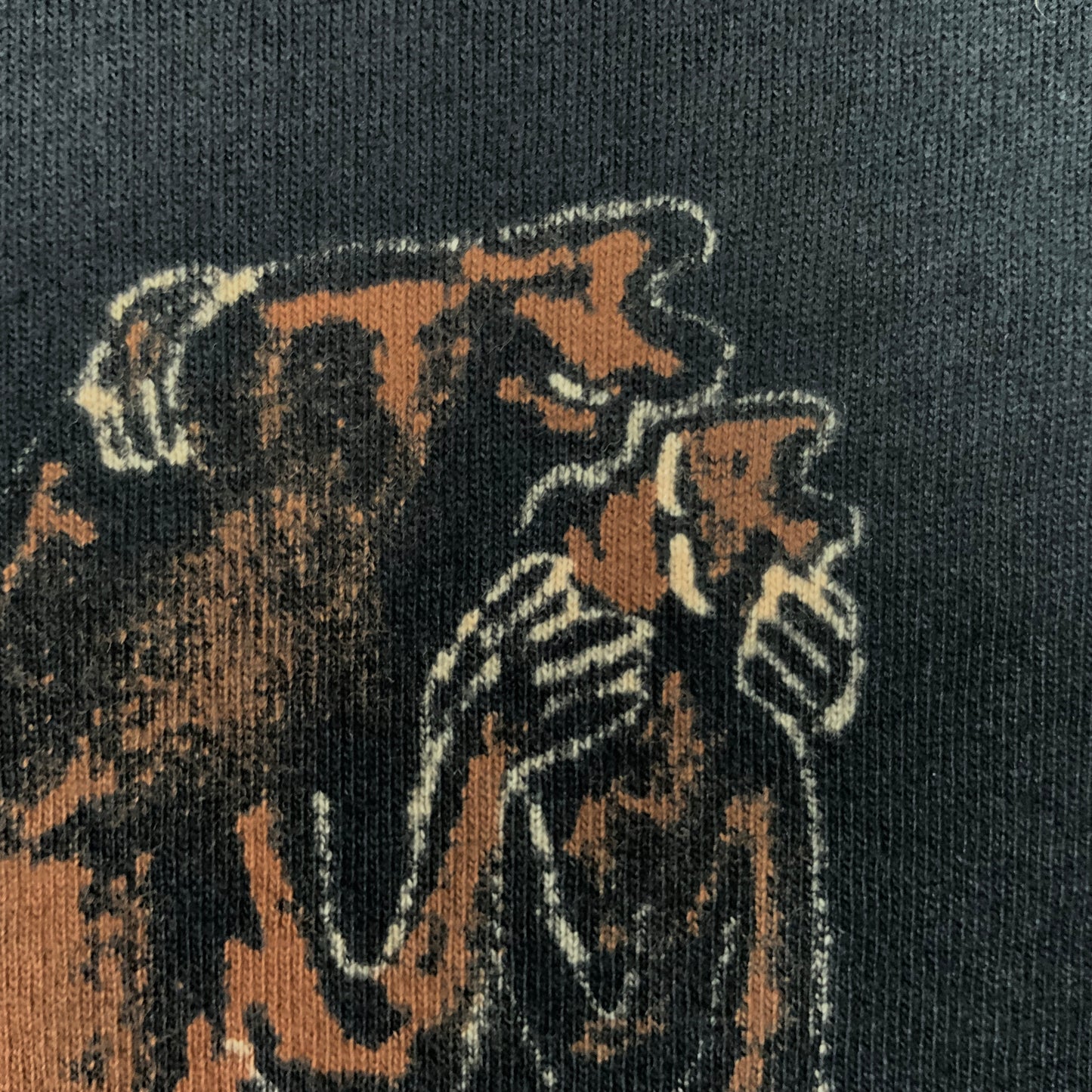 The Kiss - Large Bleach-Painted T-Shirt