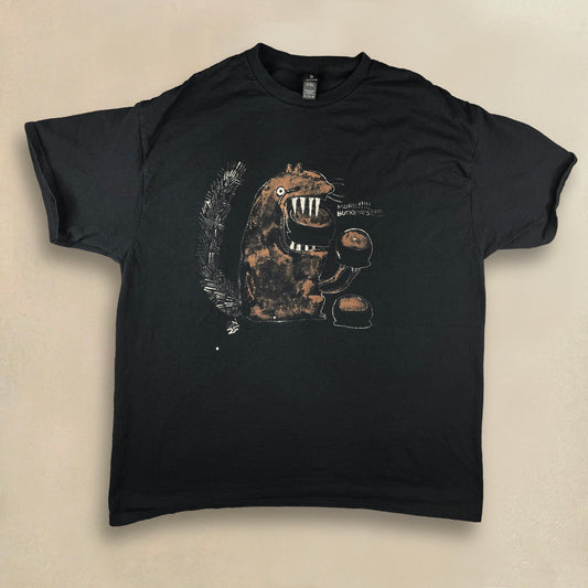 MORE!!! BUCKEYES!!!!! - XL Bleach-Painted T-Shirt