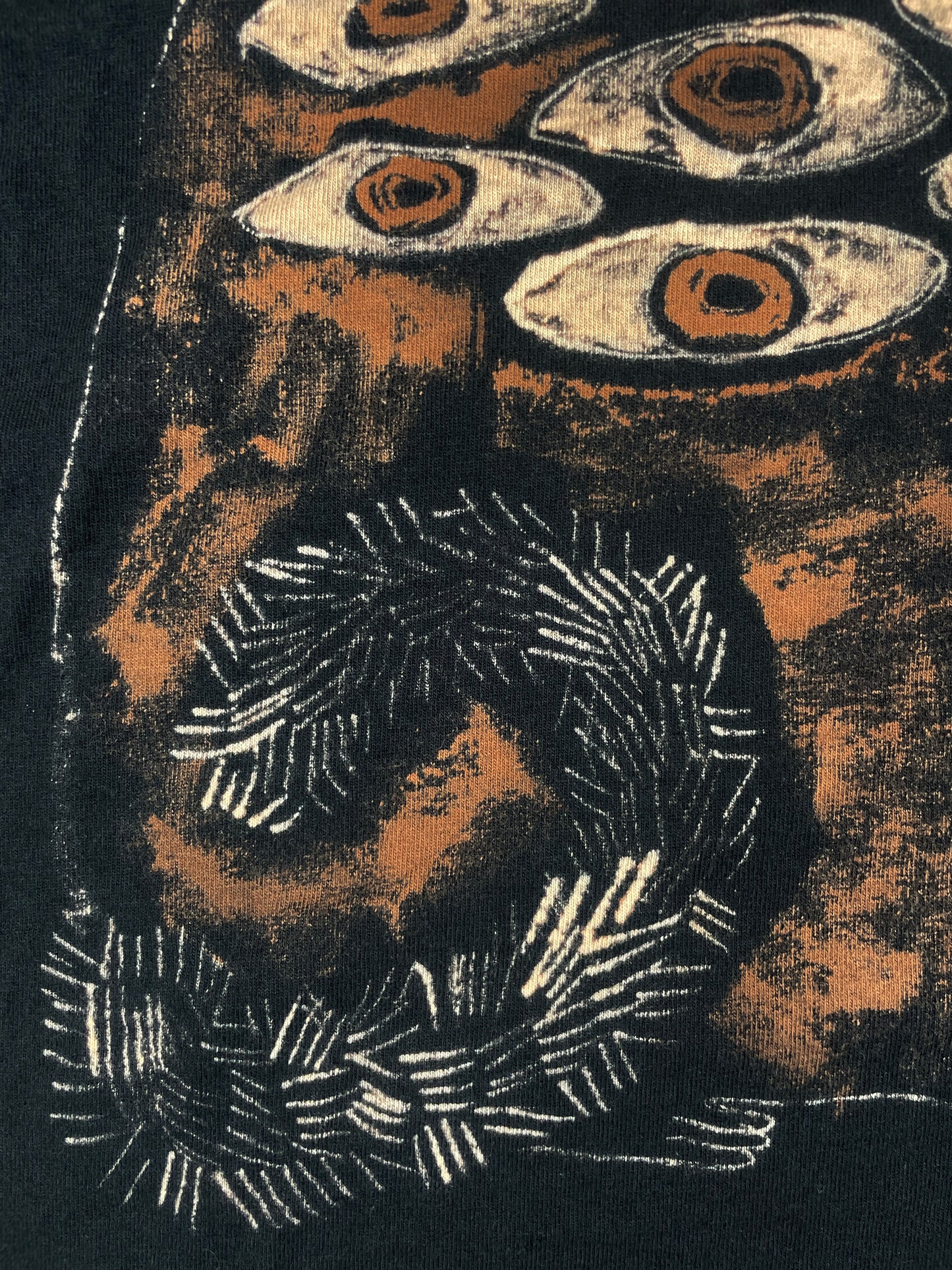 Mutated Squirrel - XL Bleach-Painted T-Shirt