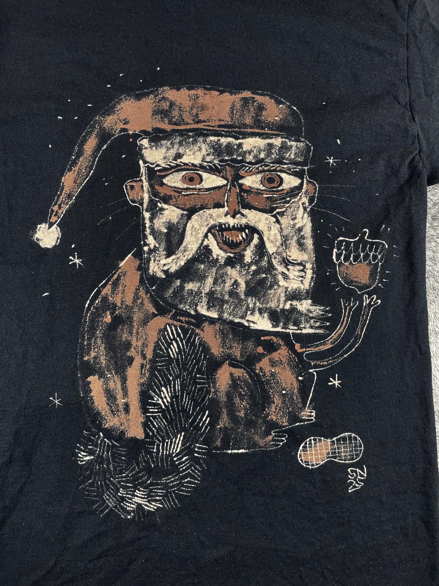 Squanta 2.0 - Small Bleach-Painted T-Shirt