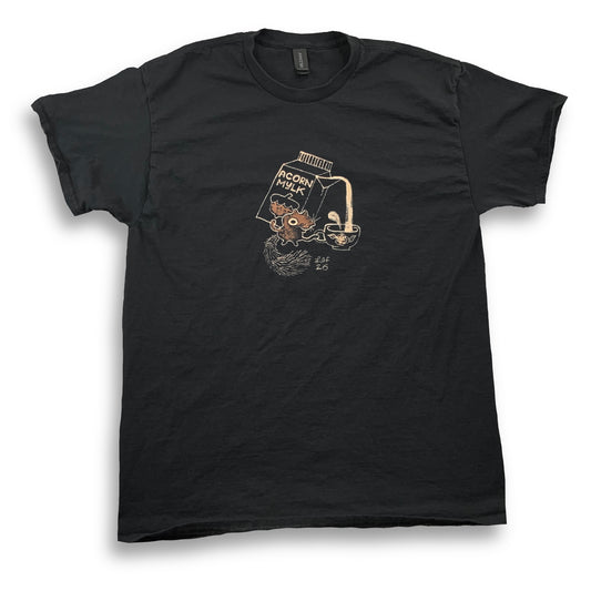 Acorn Mylk - Large Bleach-Painted T-Shirt