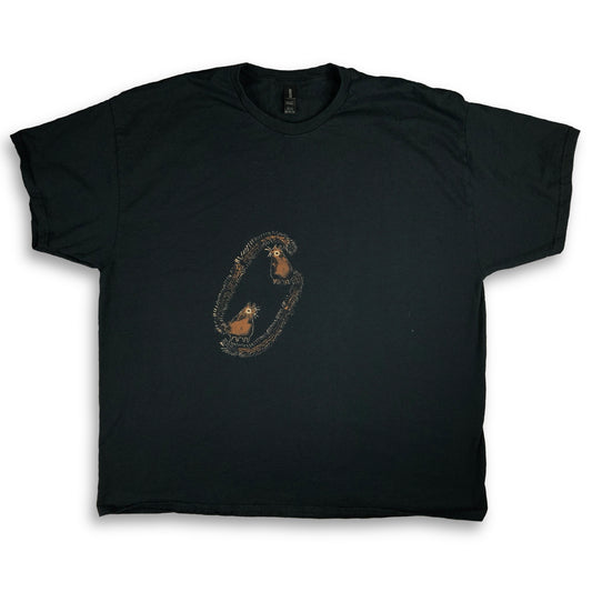 Tail Loop - 3XL Bleach-Painted T-Shirt