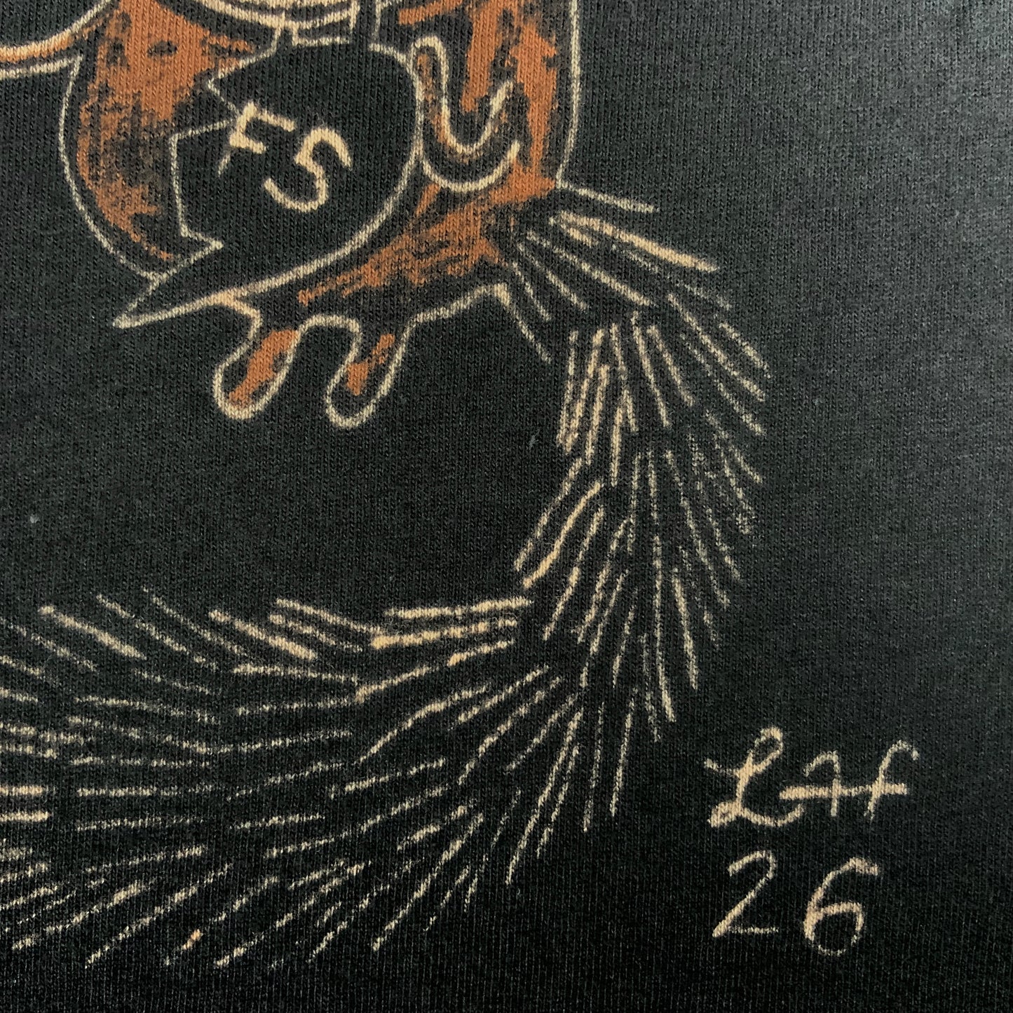 BFF Squirrels - 3XL Bleach-Painted T-Shirt
