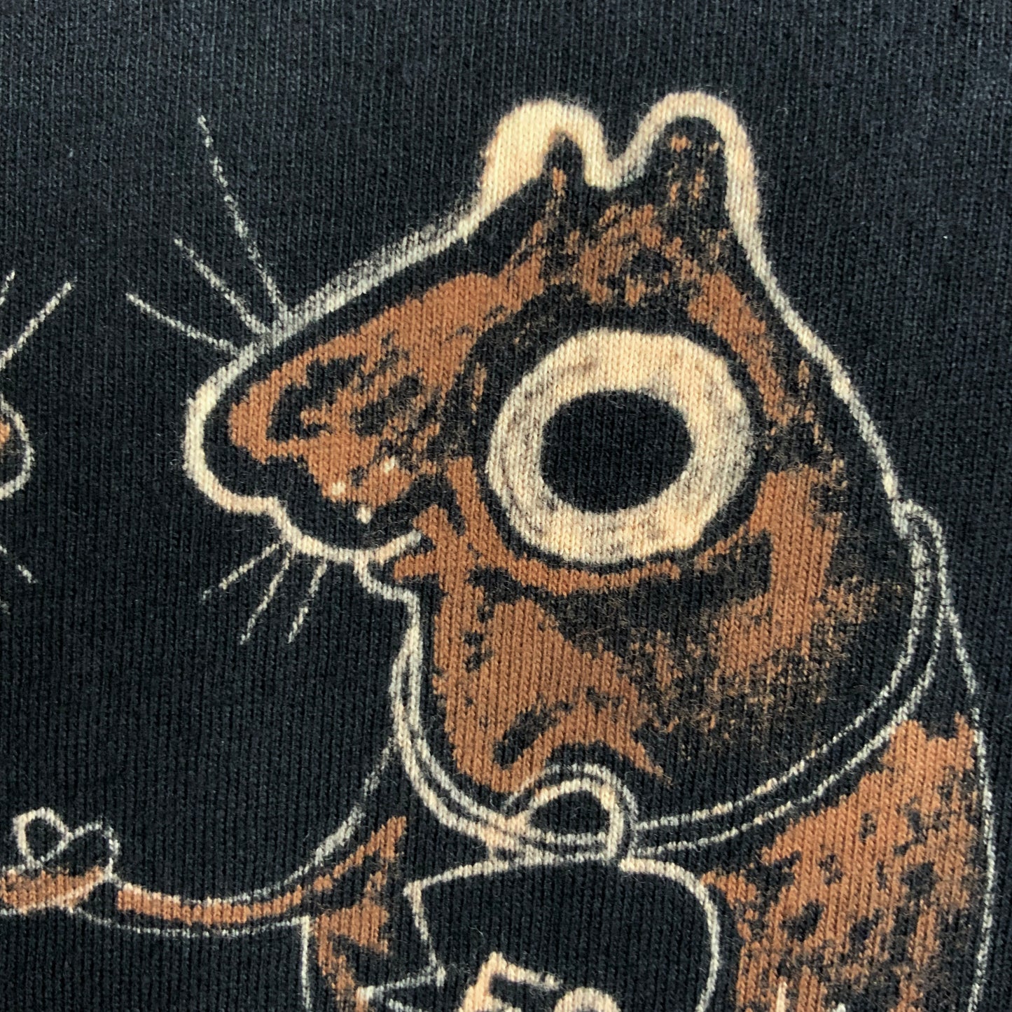 BFF Squirrels - Medium Bleach-Painted T-Shirt