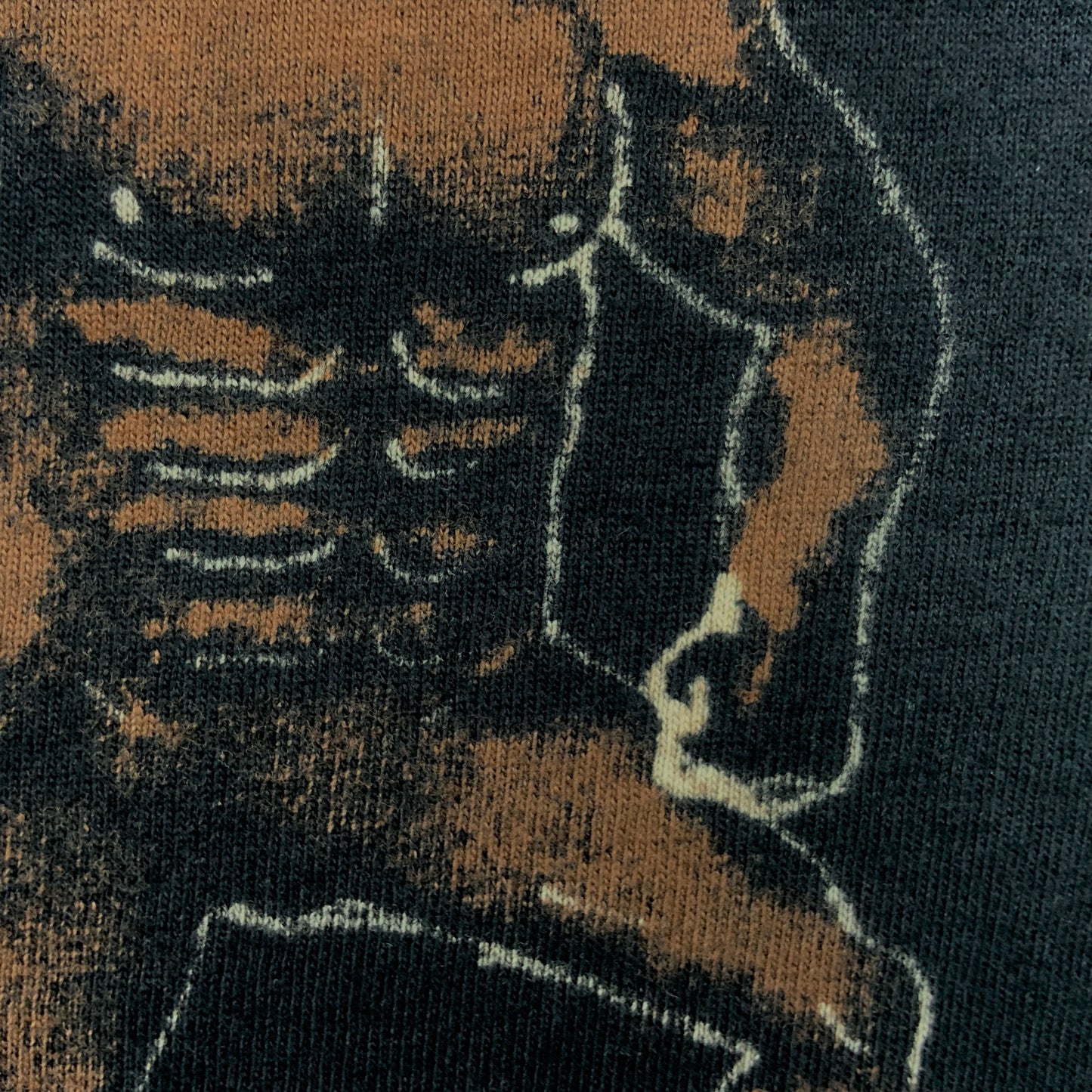 Muscle Squirrel - 3XL Bleach-Painted T-Shirt