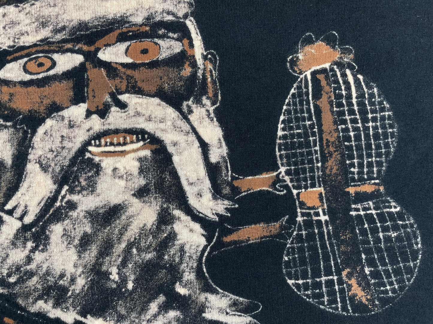 Squanta 2.0 - 2XL Bleach-Painted T-Shirt