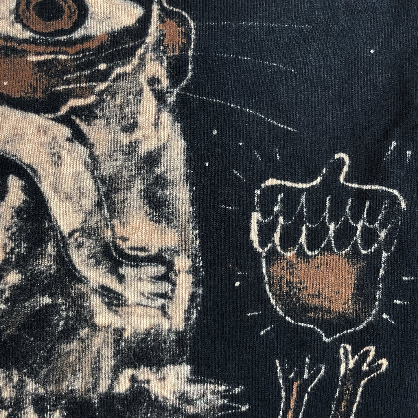 Squanta 2.0 - Small Bleach-Painted T-Shirt