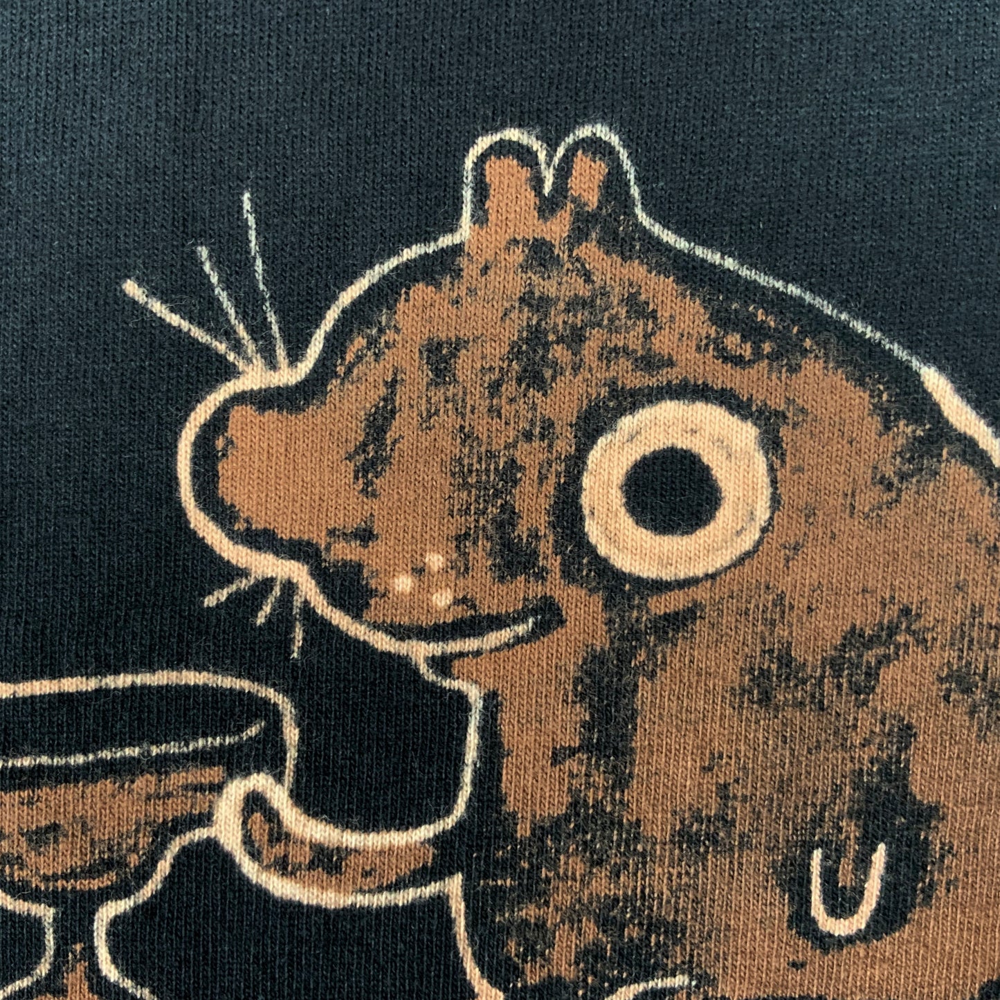 Margarita Squirrel - Medium Bleach-Painted T-Shirt