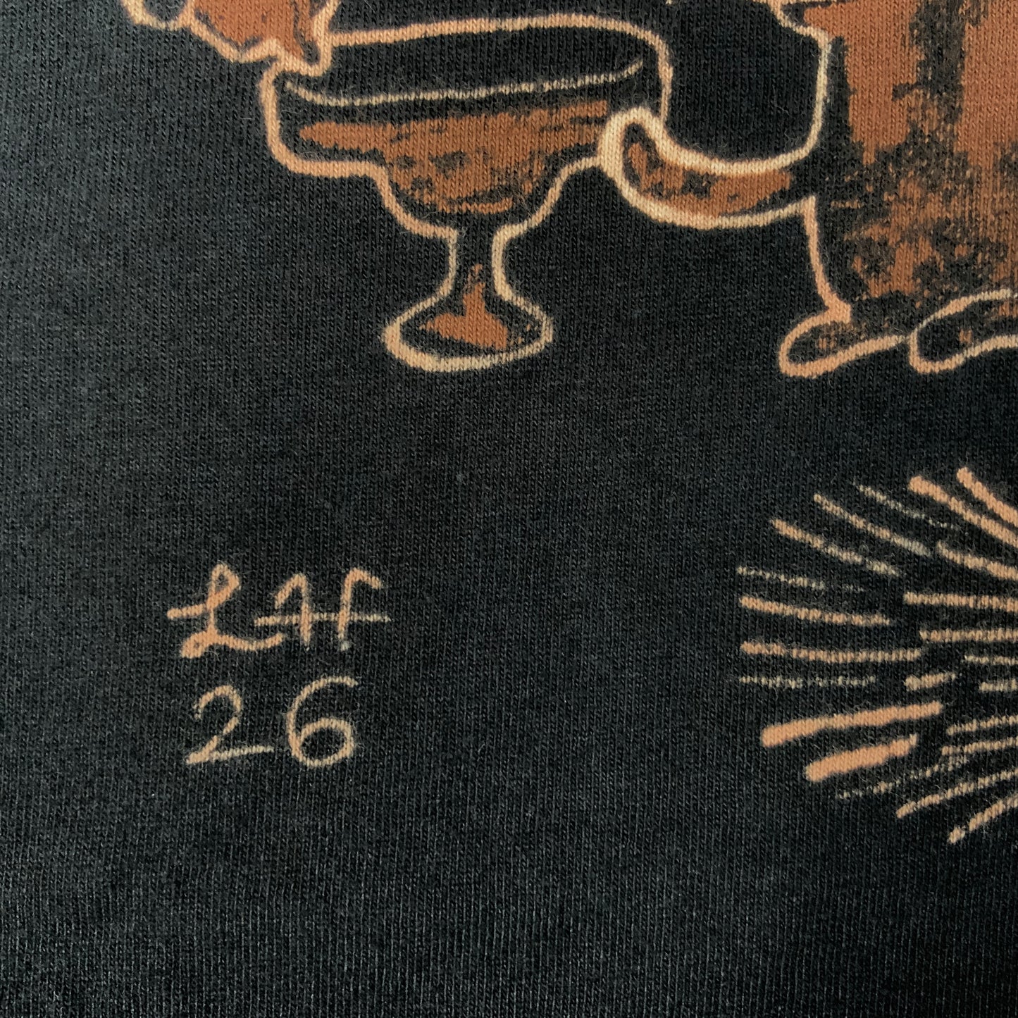 Margarita Squirrel - Medium Bleach-Painted T-Shirt