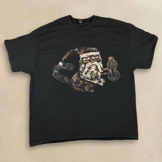 Squanta 2.0 - 2XL Bleach-Painted T-Shirt