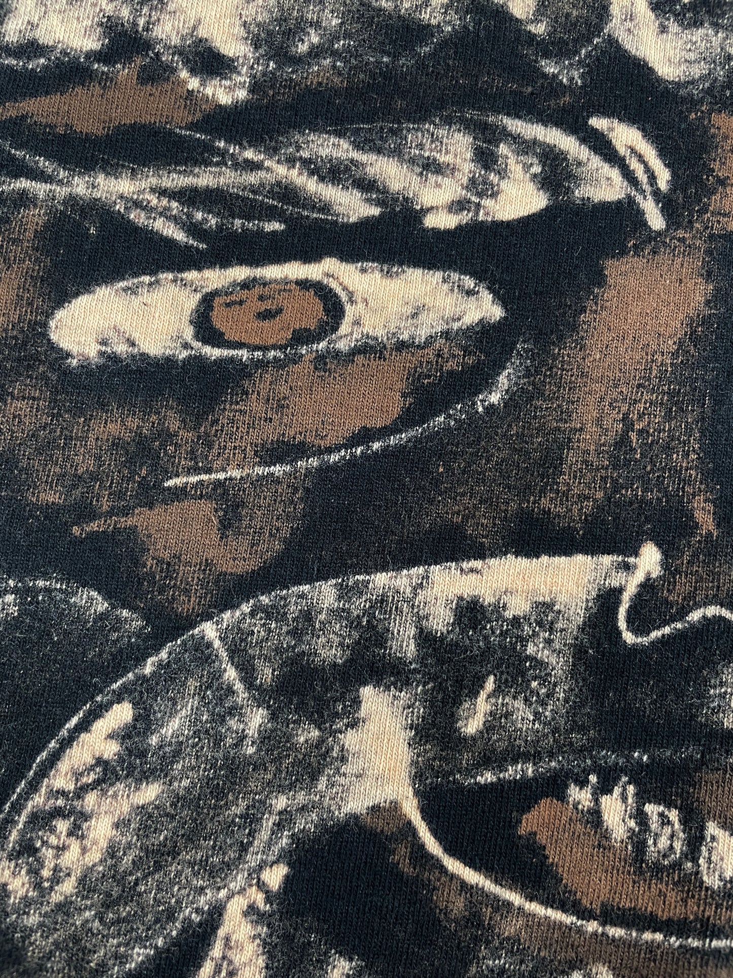 Super Mega Santa - XL Bleach-Painted T-Shirt