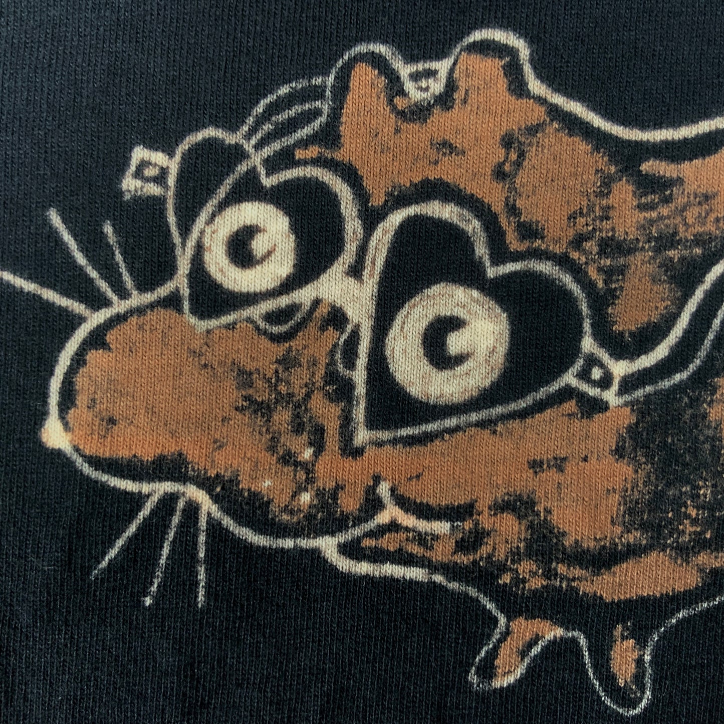 Heart Glasses Squirrel - 2XL Bleach-Painted T-Shirt