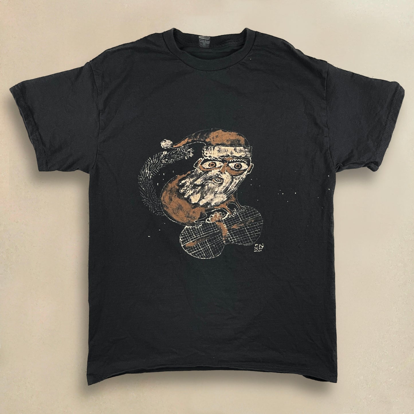 Squanta 2.0 - Medium Bleach-Painted T-Shirt