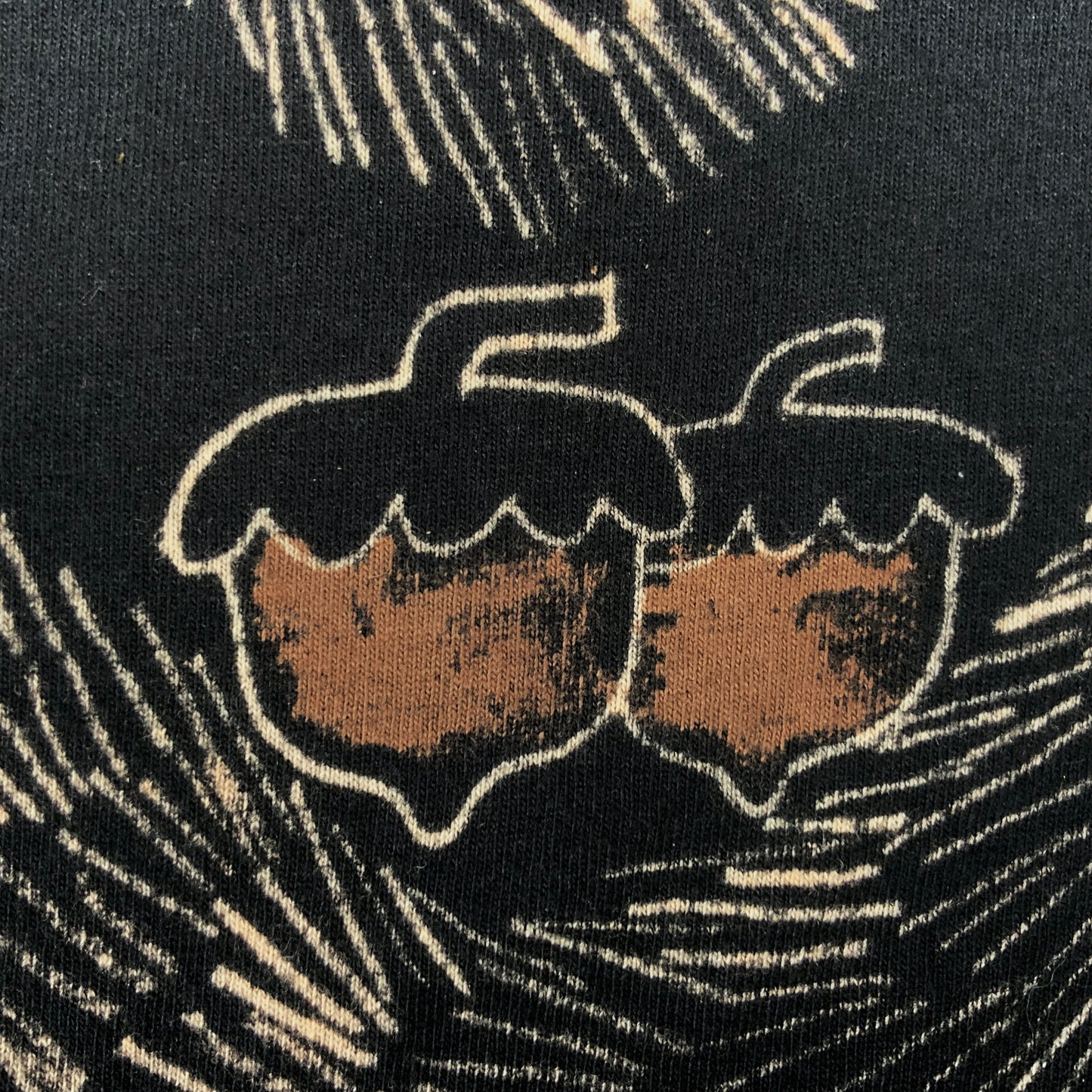 Heart Tail Squirrel - XL Bleach-Painted T-Shitt