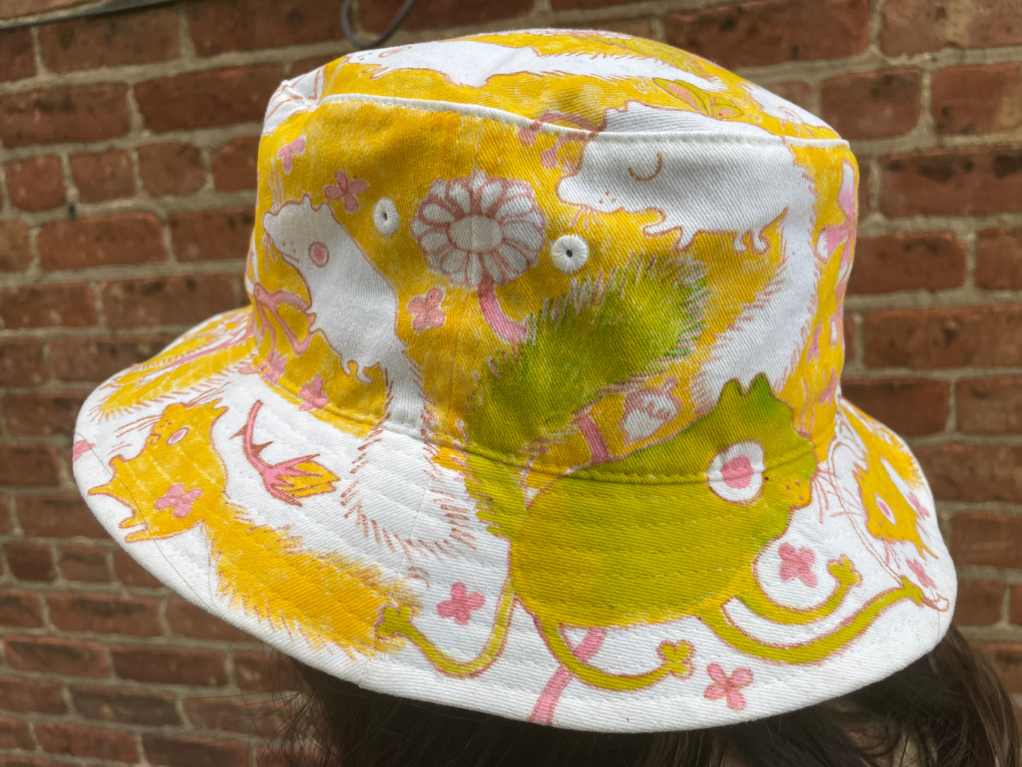 Golden Botanicals Squirrels Bucket Hat - Auction for Parkinson’s Foundation
