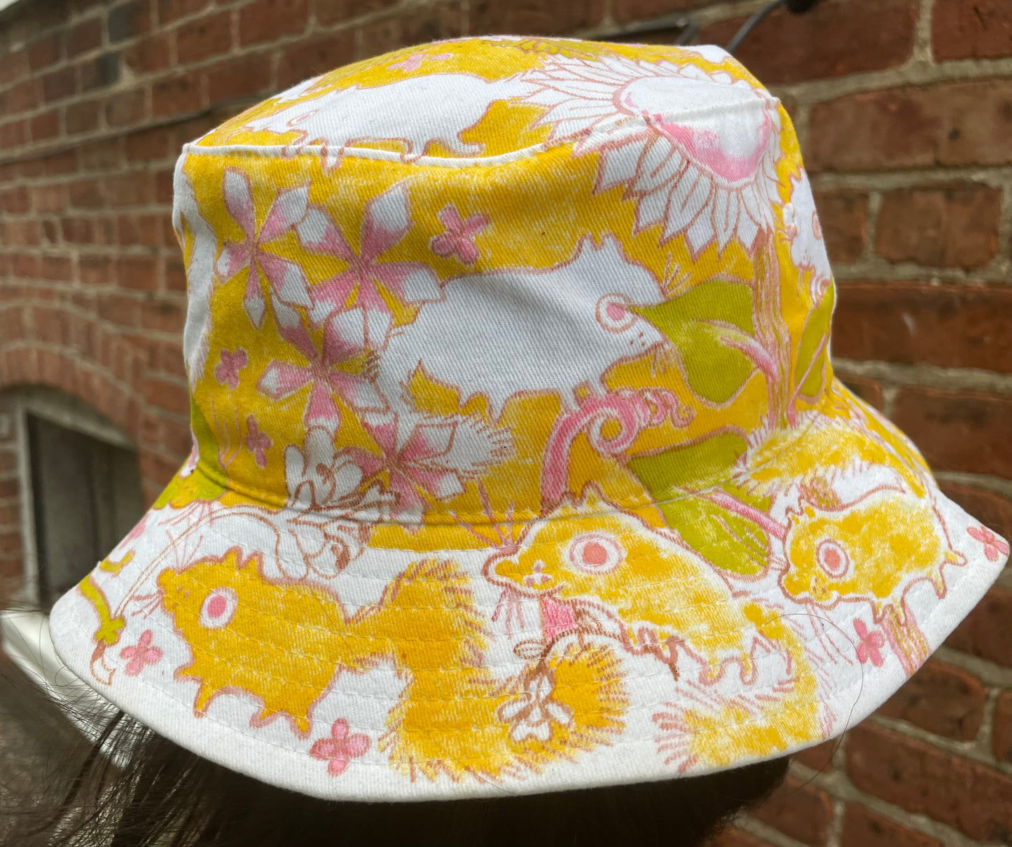 Golden Botanicals Squirrels Bucket Hat - Auction for Parkinson’s Foundation