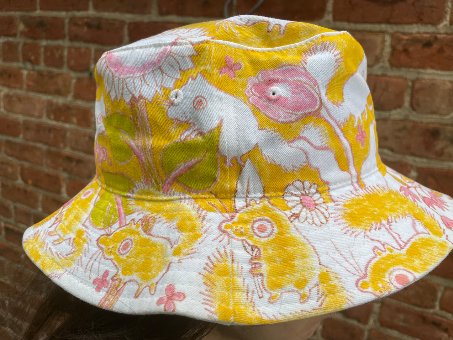 Golden Botanicals Squirrels Bucket Hat - Auction for Parkinson’s Foundation