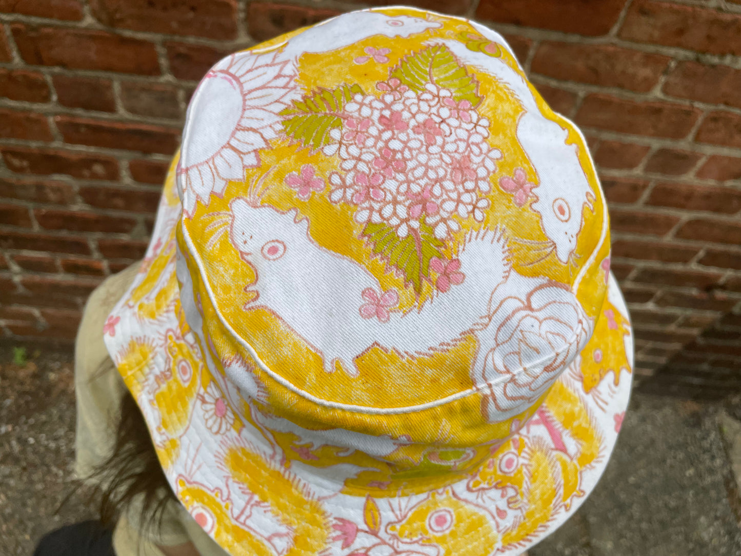 Golden Botanicals Squirrels Bucket Hat - Auction for Parkinson’s Foundation
