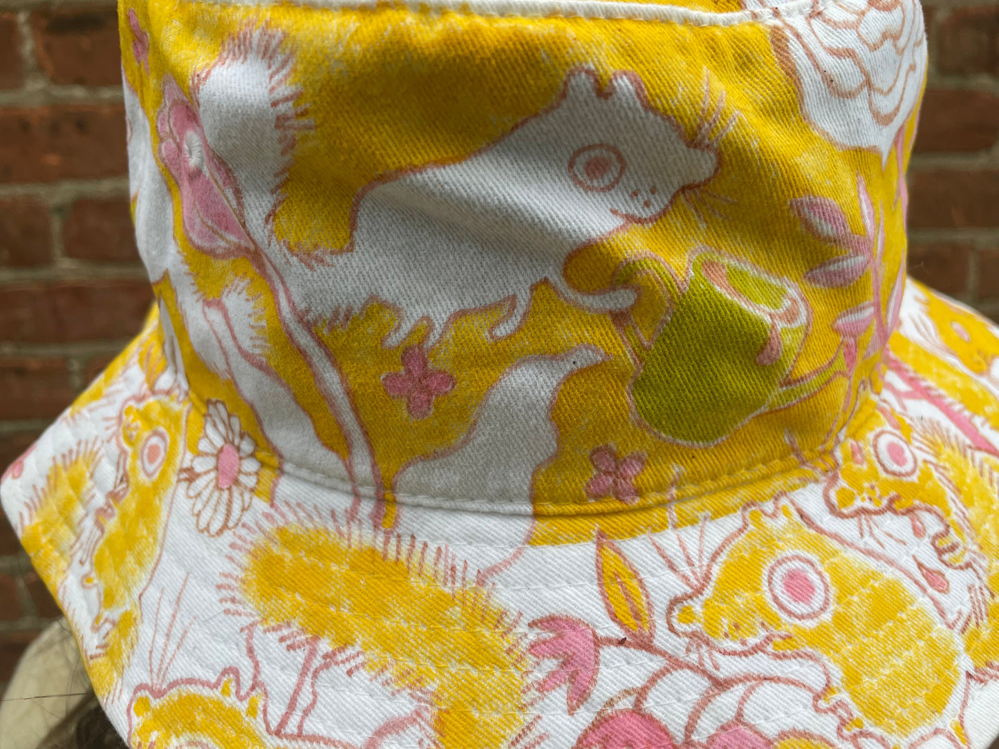 Golden Botanicals Squirrels Bucket Hat - Auction for Parkinson’s Foundation