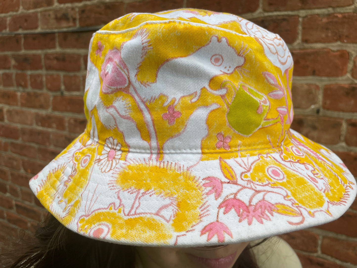 Golden Botanicals Squirrels Bucket Hat - Auction for Parkinson’s Foundation