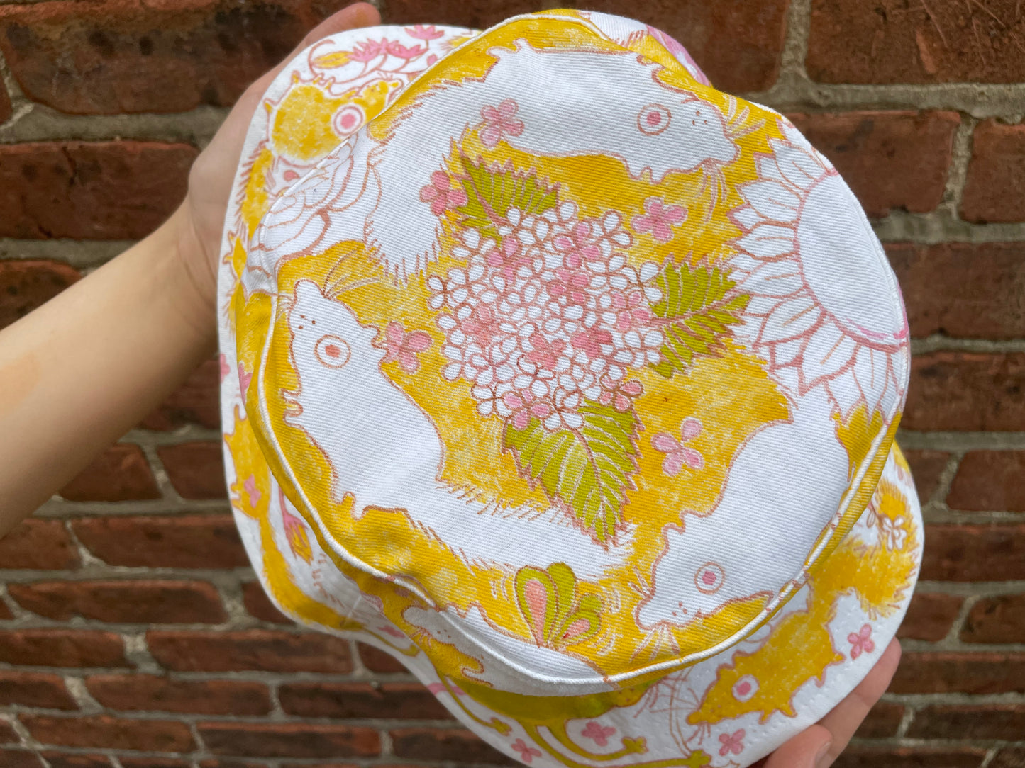 Golden Botanicals Squirrels Bucket Hat - Auction for Parkinson’s Foundation