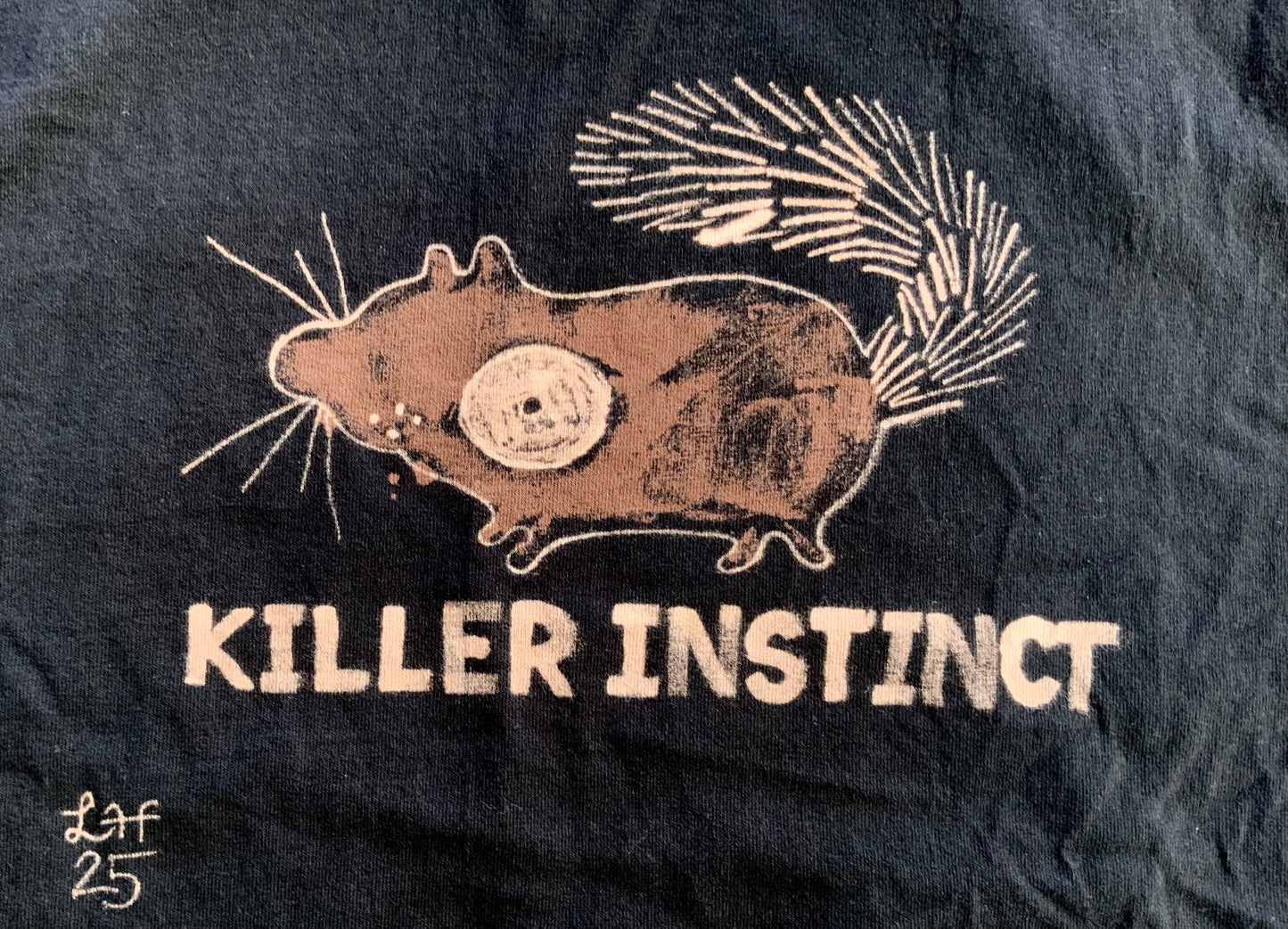 Killer Instinct  - Small Bleach-Painted T-Shirt