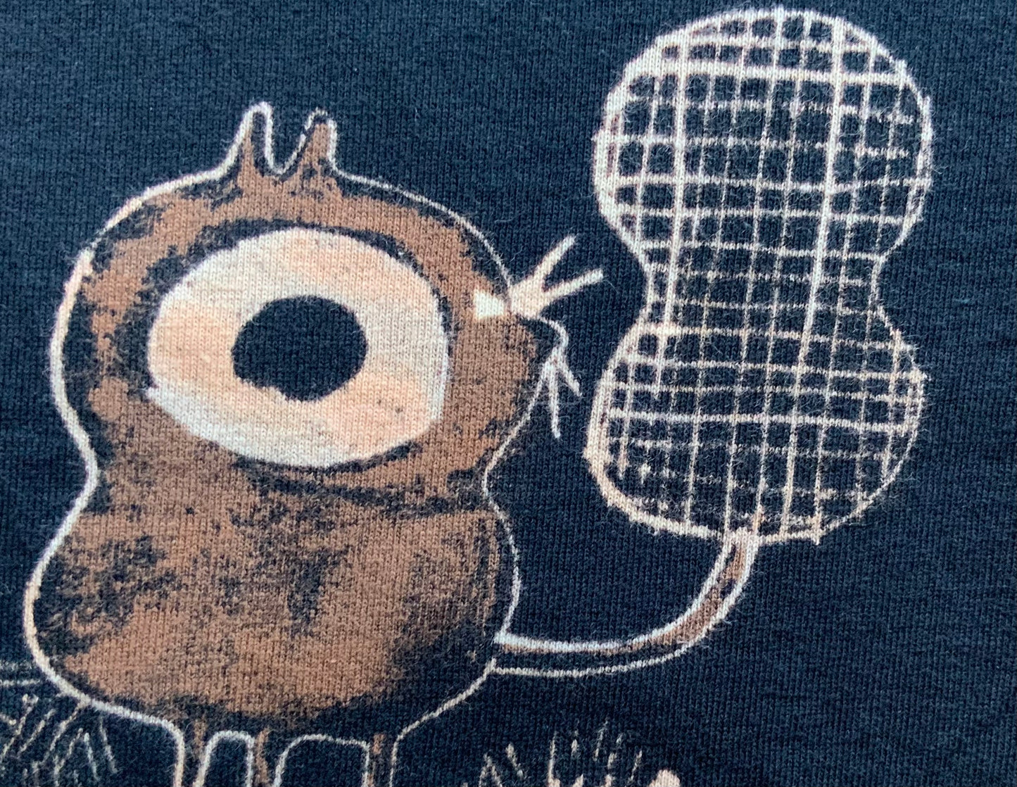 His Peanut - Small Bleach-Painted T-Shirt