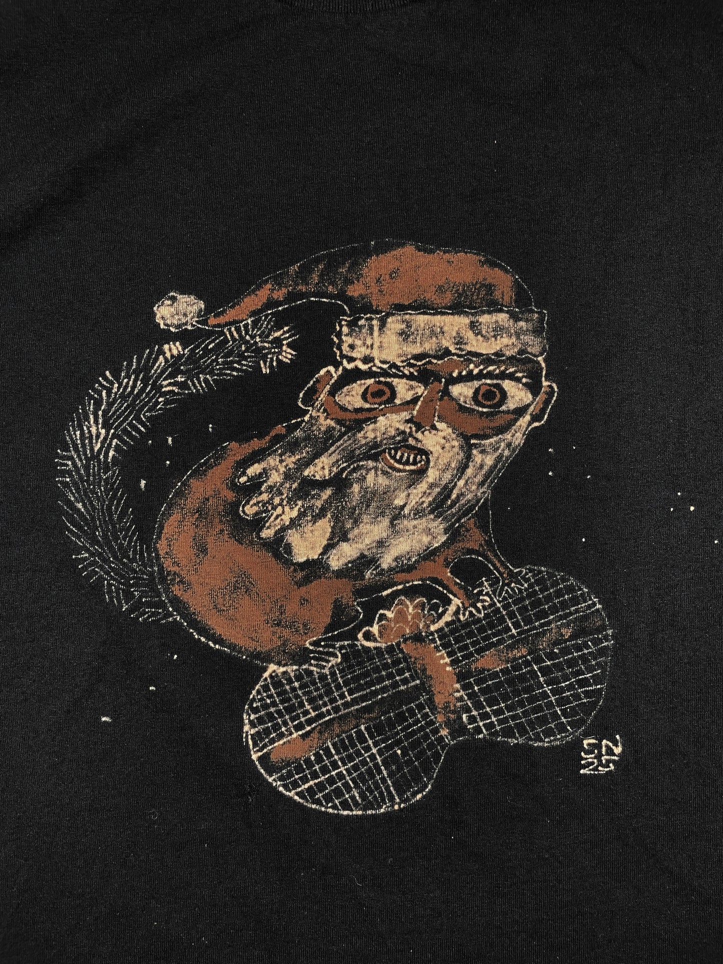 Squanta 2.0 - Medium Bleach-Painted T-Shirt